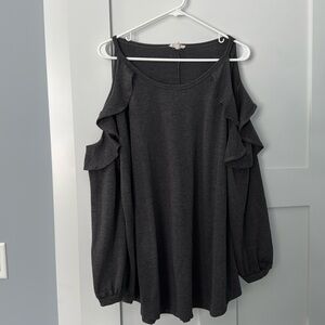 Sweet Lovely by Jen cold shoulder top size 3X